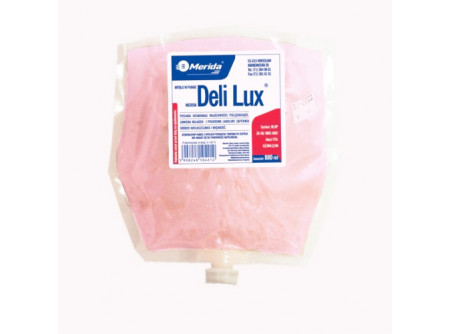 SDL DELI LUX - Habositó szappan patron 880 ml, 1500 adag - - MODH/MERCH típustú adagolóhoz
- extra minőségű habszappan
- űrtartalom: 1500 adag
